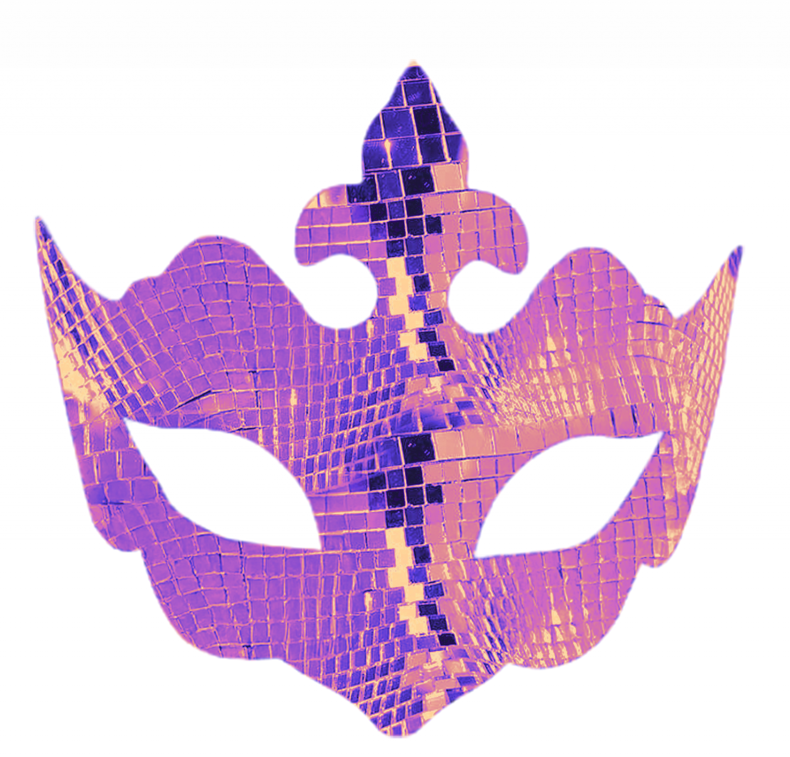 Disco Mask - Purple Tint